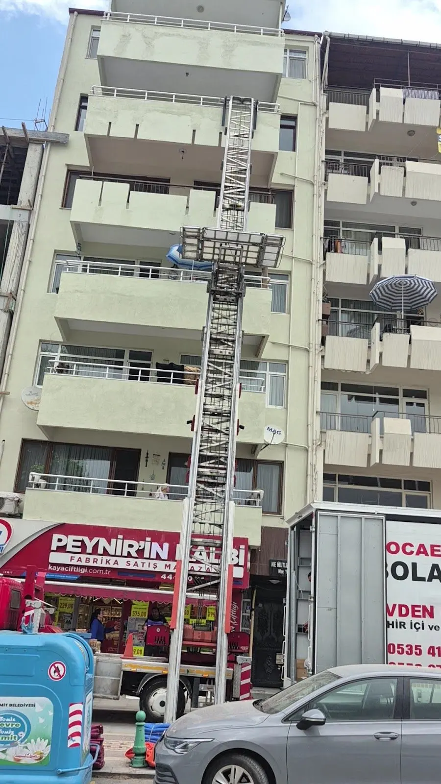 Asansörlü taşıma